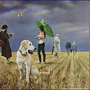  EL PERRO CUIDANDO SU REBA�O.   